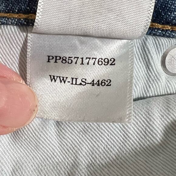Everlane The High Rise Ankle Straight Leg Jeans Blue Womens Size 30 - Picture 8 of 9
